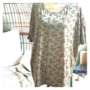 Lularoe monarch butterfly irma size Large